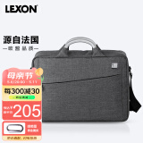 乐上（LEXON）单肩包男14英寸笔记本手提电脑公文包商务简约耐磨 情人节礼物