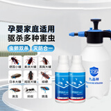 空消（KONGXIAO）杀虫剂家用室内非无毒杀爬虫多种虫灭蟑螂臭屁虫除蠓虫小咬烟甲虫 2瓶+2L喷壶【灭多害 大面积适用】