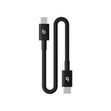beats type-c转type-c 数据线 20厘米闪电黑充电线 原装usb-c iPhone 18 Pro Max/耳机快充线