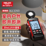 德力西（DELIXI）照度计高精度测光仪手持家用照度仪亮度光照度测试仪专业光度计