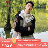 骆驼户外(CAMEL)冲锋衣男女防污防水三合一两件套冲锋衣男 A13CA70125