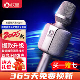 权盟 炫声麦R2pro话筒音响一体麦克风无线蓝牙家用全民电视k歌神器车载唱歌手机直播录音声卡设备套装 【店铺爆款】旗舰版升级新款（有U段）