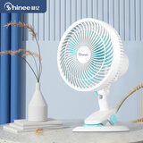赛亿 SHINEE风宝小风扇台扇台夹扇壁挂扇迷你学生宿舍床头办公室轻音桌面换气电风扇FJ7-01