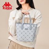 Kappa卡帕 新款正品小托特包女时尚通勤菜篮子包设计感手提单肩斜挎包 海盐薄荷灰
