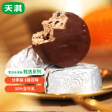 天淇意品甄选雪派冰淇淋1桶33gx6粒 30%生牛乳 巧克力雪糕小克重 清仓