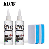 KLCB苛力汽车玻璃抛光粉新升级氧化铈去油膜水激活镀膜水渍轻微划痕抛光液 A14玻璃抛光剂 150ml 2瓶
