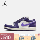 耐克（NIKE）AJ1女子运动鞋刺绣板鞋 AIR JORDAN 1 LOW DC0774-502 37.5