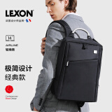 乐上（LEXON）法国品牌双肩包14英寸商务电脑包男防泼水背包通勤笔记本书包礼物