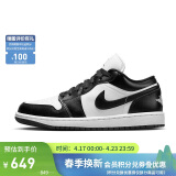 耐克NIKE篮球鞋 女乔丹AJ1 JORDAN1运动鞋 DC0774-101白黑38.5