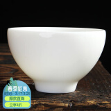 MULTIPOTENT主人杯中国白陶瓷羊脂玉茶具茶杯品茗杯禅定杯 精美礼盒套装