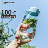 特百惠（Tupperware）乐趣550ML塑料杯夏季男女学生便携运动水杯子大容量 冰水蓝