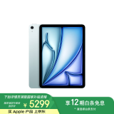 Apple/苹果 iPad Air 11英寸 M2芯片 2024年新款平板电脑(Air6/512G WLAN版/MUWM3CH/A)蓝色