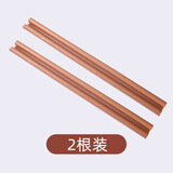 伽嗒 门缝门底密封条房门隔音防虫挡风条卧室门底部缝隙防风堵缝挡条 棕色2条【93cm】发泡胶门底