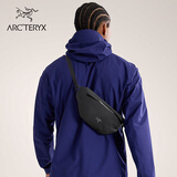 ARC'TERYX始祖鸟 GRANVILLE CROSSBODY BAG 便携 男女同款 腰包 BLACK/黑色 均码