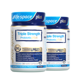 Life Space益倍适三倍960亿超感益生菌胶囊升级版30粒*2瓶【王一博同款】