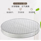 弹簧床垫圆形床垫直径2米2.2米环保椰棕圆形床垫圆床床垫可折叠 2.0米圆形折叠床垫