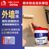 雨虹防水 外墙防水涂料   透明防水胶 补漏王 窗台补漏透明隐形防水5KG