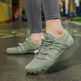 迈卡侬室内健身鞋男跑步机专用鞋减震静音跳绳鞋女训练深蹲鞋瑜伽运动鞋 橄榄绿XW-1 42