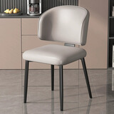 苡茉餐椅家用新款椅子凳子靠背椅轻奢北欧高级餐厅主人椅餐桌椅子