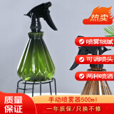 绿园匠喷壶浇花喷洒水壶酒精消毒喷雾瓶洗车打药高压手动喷雾器 500ML