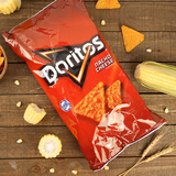 多力多滋（Doritos）玉米片浓郁芝士奶酪味453.6g家庭装美国进口膨化礼物