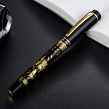 英雄（HERO）钢笔商务成人办公铱金钢笔八骏图男女日常书写练字墨水笔9063 钢笔0.5mm