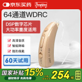 邦力健助听器老年人重度耳聋64通道WDRC大功率 耳背式数字助听器 D-207