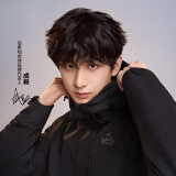 伯希和（Pelliot）【经典2.0】山野冲锋衣三合一男女外套春户外夹克抓绒防风登山服 【男款】曜石黑/两件套 XXXL