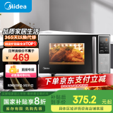 美的（Midea）微碳系列家用微波炉烤箱一体机杀菌智能家用 800W速热20L大容量 6代变频 （PC20M5W）