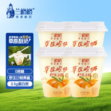 兰格格 草原酸奶 野生沙棘300g*4 0蔗糖酸奶 产地乌兰察布源头直发