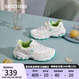 斯凯奇（Skechers）小白熊女鞋春季厚底老爹鞋软底户外休闲运动鞋99999863