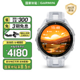 佳明（GARMIN）Forerunner965户外运动智能手表铁三多频多星跑步男女表月光白