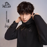 伯希和（Pelliot）[成毅同款]山野2.0冲锋衣男女三合一外套春秋夹克11340105黑L
