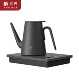 三界茶具K1妙控数显保温电水壶家用长嘴泡茶烧水茶壶专用恒温电热水壶 0.7L DK2【底部上水款】