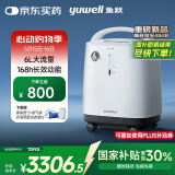 鱼跃医用分子筛制氧机吸氧机静音家用老人5L升级6L升8F-6AW中重度缺氧