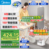 美的（Midea）【服装店专用高端】挂烫机家用立式熨烫机/便携大功率蒸汽小型电熨斗/幸运熨衣服神器熨衣板20M1
