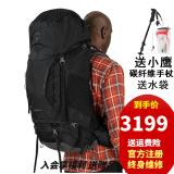 OSPREY 小鹰户外登山包 Kestrel 38L48L58L68L双肩背包男款旅行露营徒步 黑色68L L/XL