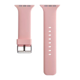 多比兽通用侧滑款儿童智能电话手表硅胶手表带短款针扣男女童35mm宽华强北腕带儿童电话手表表带 玫瑰粉【金属扣】 (表带接口3.5CM宽)通用