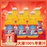 大湖 上好佳Great lakes100%苹果汁果汁饮品1L*6瓶端午节日聚会聚餐