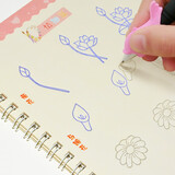 乐学文化 儿童魔幻凹凸练字帖小学生一年级练字本3-6岁幼儿园学前班宝宝数字拼音汉字画画声母韵母写字贴 画画凹凸字帖+12礼品