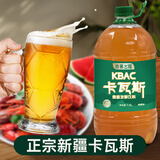 奇果出疆新疆卡瓦斯 蜂蜜饮料大罐装 1.5L*4罐