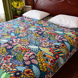 风汐跑量款纯棉纱布床盖单件夹棉床单榻榻米全棉绗缝防滑单 万千宠爱 220cm*240cm 单件适合1.8或2.0床)