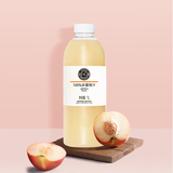 胖东来果汁100%葡萄芒果番茄水蜜桃橙汁复合果蔬汁饮料DL东来品质代购 DL胖东来水蜜桃汁1L*1瓶