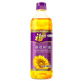 福临门压榨一级葵花籽油 900ml 充氮保鲜 外卖新客专享