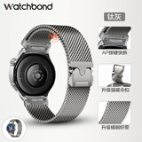 watchbond适用华为手表gt7pro表带gt7/6/5/4/3watch5/4/pro/runner2男款降落伞按键拆精密磁吸表带buds2腕带