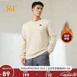 361°卫衣男士秋冬季加绒保暖圆领套头运动休闲外套上衣652344801D-8
