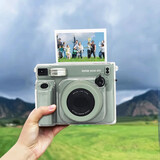 彩友乐拍立得保护套富士wide400保护壳宽幅相机壳instax wide 400壳子透明壳水晶壳硬壳相机包外壳挂绳 wide 400 水晶壳（不含绳）