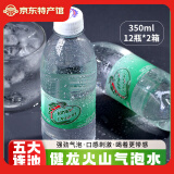 健龙矿泉水气泡水黑龙江五大连池火山冷泉整箱 健龙矿泉水350mL*24瓶