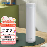 虎牌（TIGER）保温杯轻量迷你型保冷杯不锈钢真空杯MMZ-A60C-WW 雪花白600ml