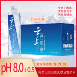 云上阿尔山 矿物质泉水 弱碱性小分子团饮用水 520ml*12瓶【碧空系列】